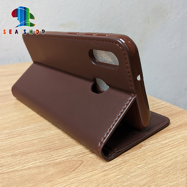 Bao da Vivo Y21, Y21S Dạng ví, Nắp gập-Ốp lưng 2 mặt có thiết kế ví cà thẻ, ngăn lớn để tien mặt - Kính OG cao cấp