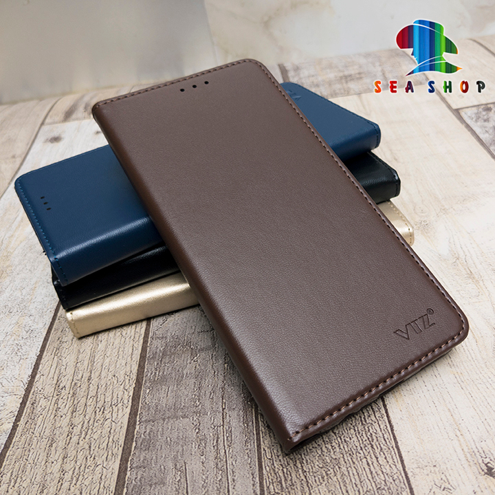 Bao da Vivo Y30, Y30i Dạng ví, Nắp gập-Ốp lưng 2 mặt có thiết kế ví cà thẻ, ngăn lớn để tien mặt - Kính OG cao cấp