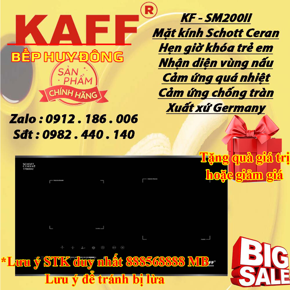 BẾP ĐIỆN TỪ KAFF KF - SM200II