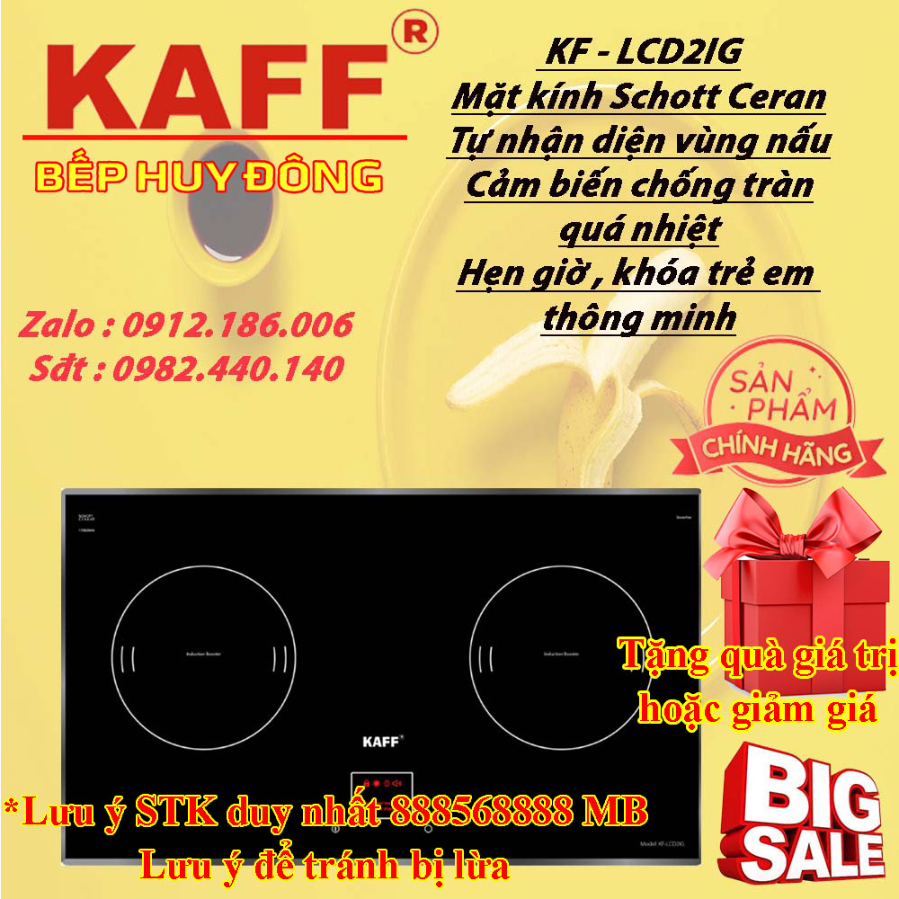 BẾP ĐIỆN TỪ KAFF KF - LCD2IG