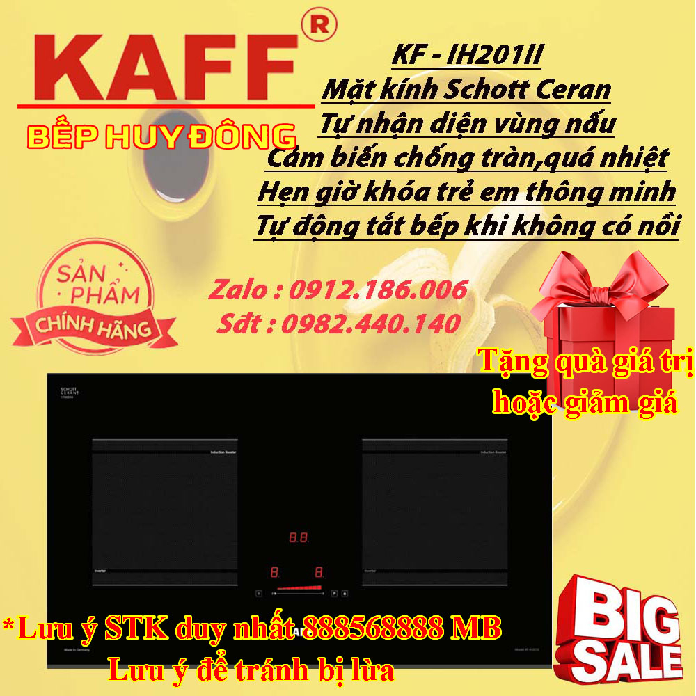 BẾP ĐIỆN TỪ KAFF  KF - IH201II