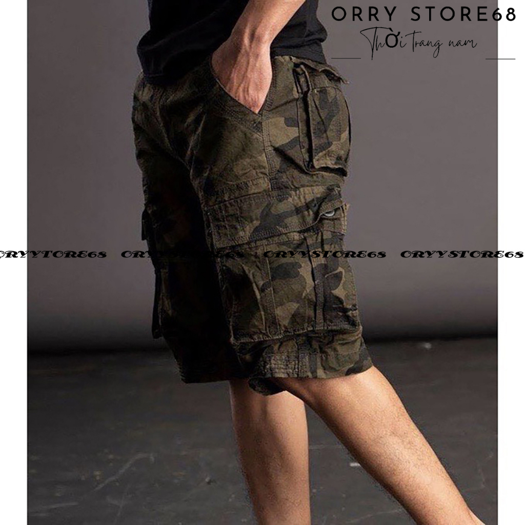 QUẦN SHORT NAM KAKI TÚI HỘP LÍNH RẰN RI size 27 ĐẾN 36 VSR