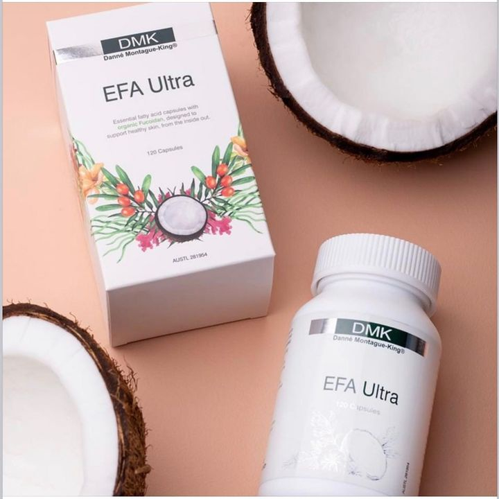 Viên uống DMK EFA ULTRA đẹp da, đẹp móng tóc, cân bằng nội tiết, giảm mụn cơ thể
