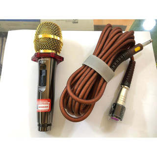 Micro karaoke có dây sunrise s-318 âm thanh hay, cực hút
