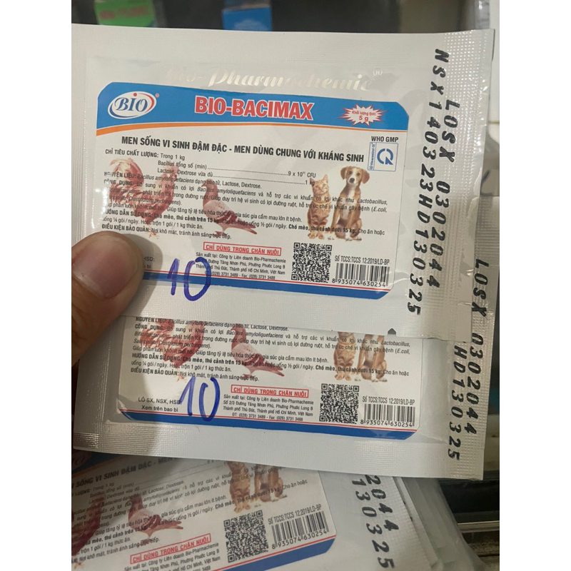 Men Bio BACIMAX gói 5gam