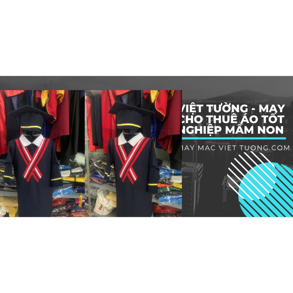 CHO THUÊ LỄ PHỤC TỐT NGHIỆP MẦM NON ĐẠI HỌC VT10