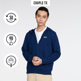 Áo Khoác Thun Nam Couple TX Basic Thun Gân Chéo MOK 1041