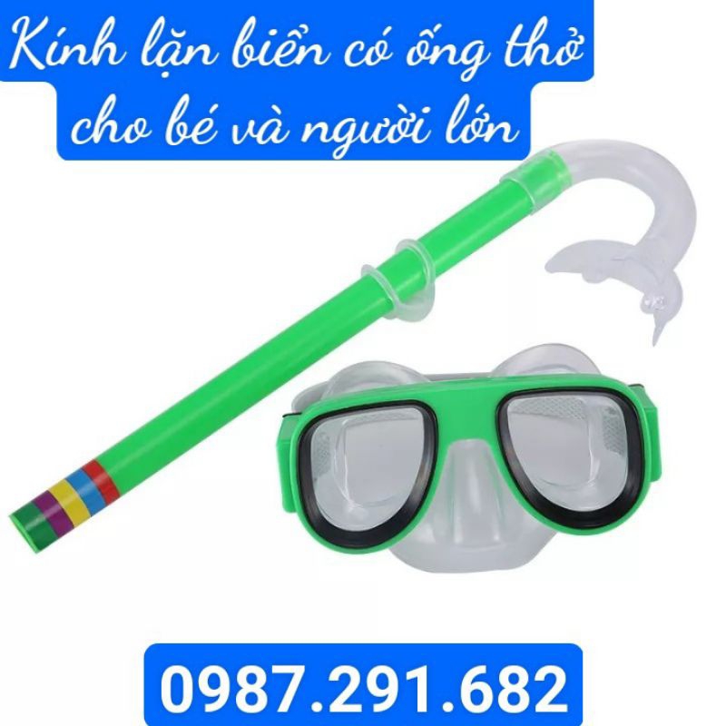Sỉ Kính lặn biển, kính lặn ống thở cho bé và người lớn, kính bơi cho bé và người lớn