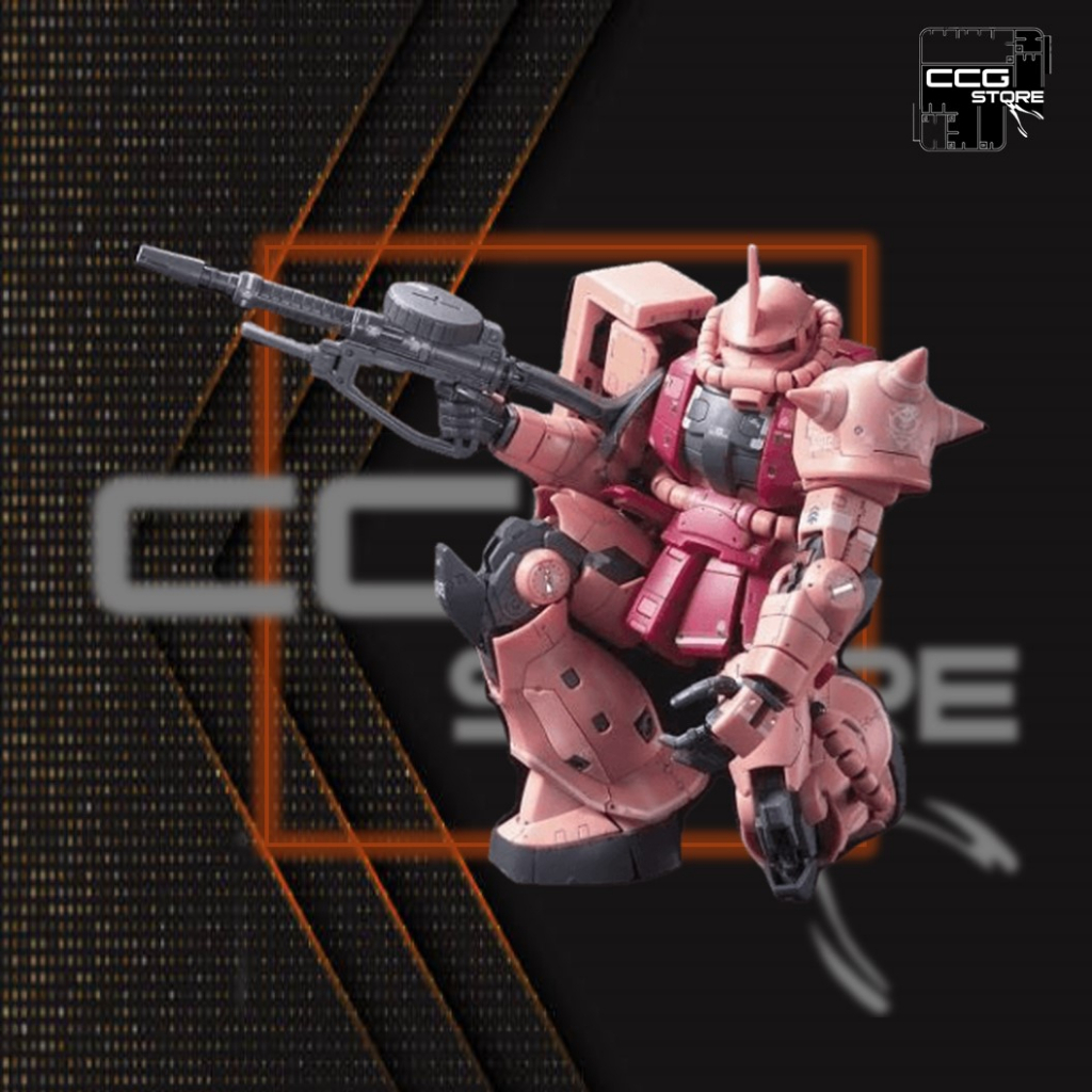 Mô hình lắp ráp Gunpla - BANDAI - RG 1/144 MS-06S Zaku II