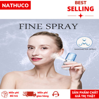 Máy xịt khoáng cầm tay cấp nước cho da máy phun sương nano mini