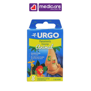 Băng cá nhân Urgo Tattoo Dressing trẻ em hộp 8 miếng