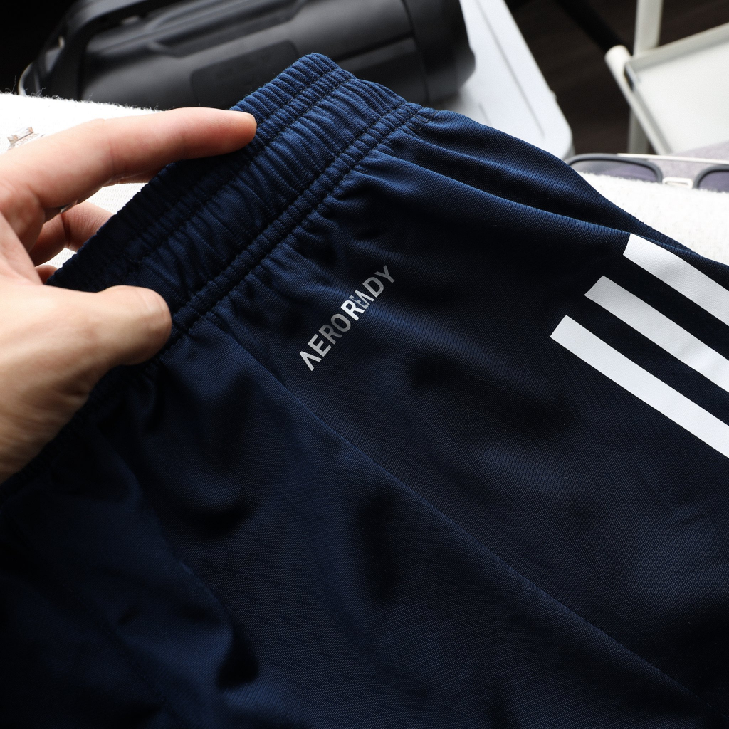 Quần đùi adidas thể thao vải tricot xuất dư chính phẩm co dãn tốt thấm hút mồ hôi