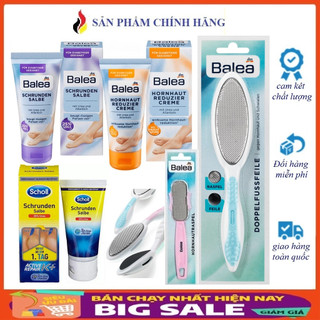 [Hàng Đức]  Kem  nứt Gót Chân SCHOLL SCHRUNDEN SALBE 25ml-60ml,Kem chống nứt gót chân,dụng cụ chà gót chân Balea