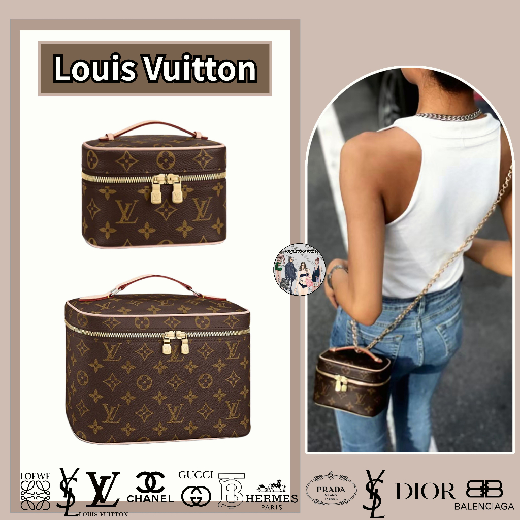 🥰Louis Vuitton/Túi Đựng Mỹ Phẩm NIC/Xịn 100%