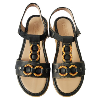 Giày sandal nữ da bò BIGBEN cao cấp SDN40