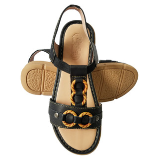Giày sandal nữ da bò BIGBEN cao cấp SDN40