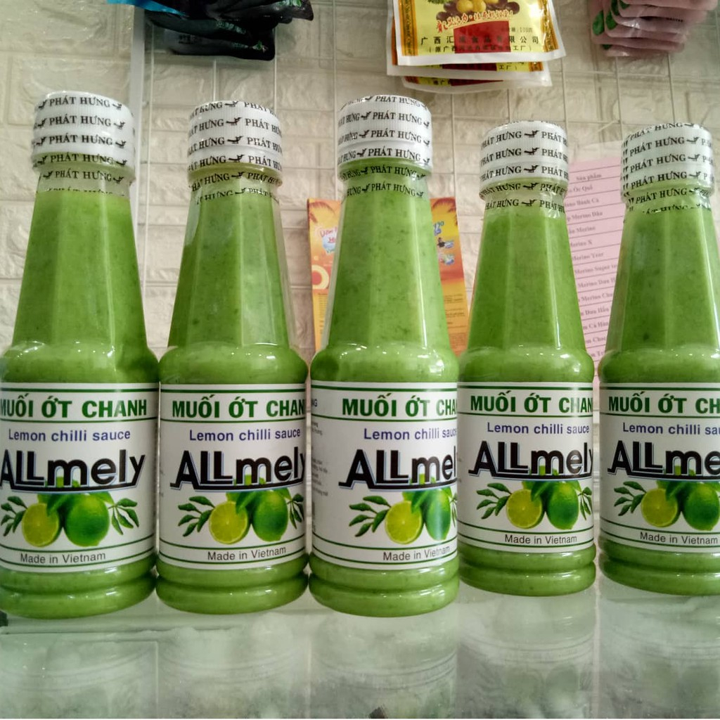 MUỐI ỚT CHANH XANH ALLMELY 120G / 220G
