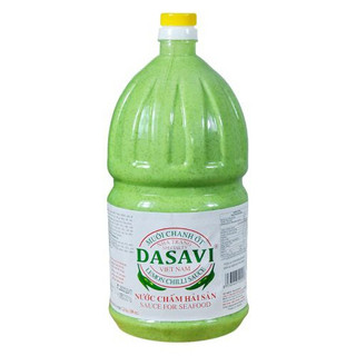 Muối chanh ớt dasavi xanh bình 2kg6