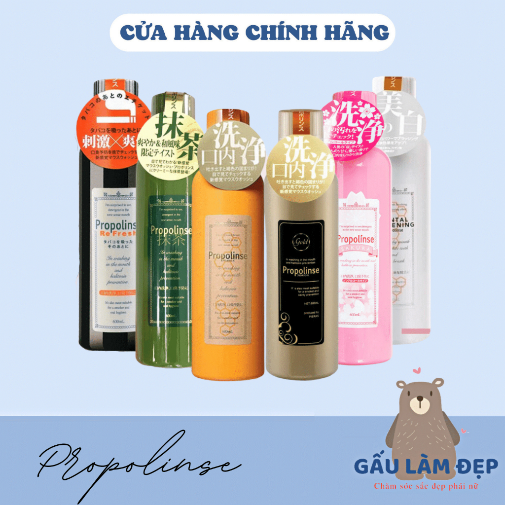 NƯỚC SÚC MIỆNG PROPOLINSE NHẬT BẢN
