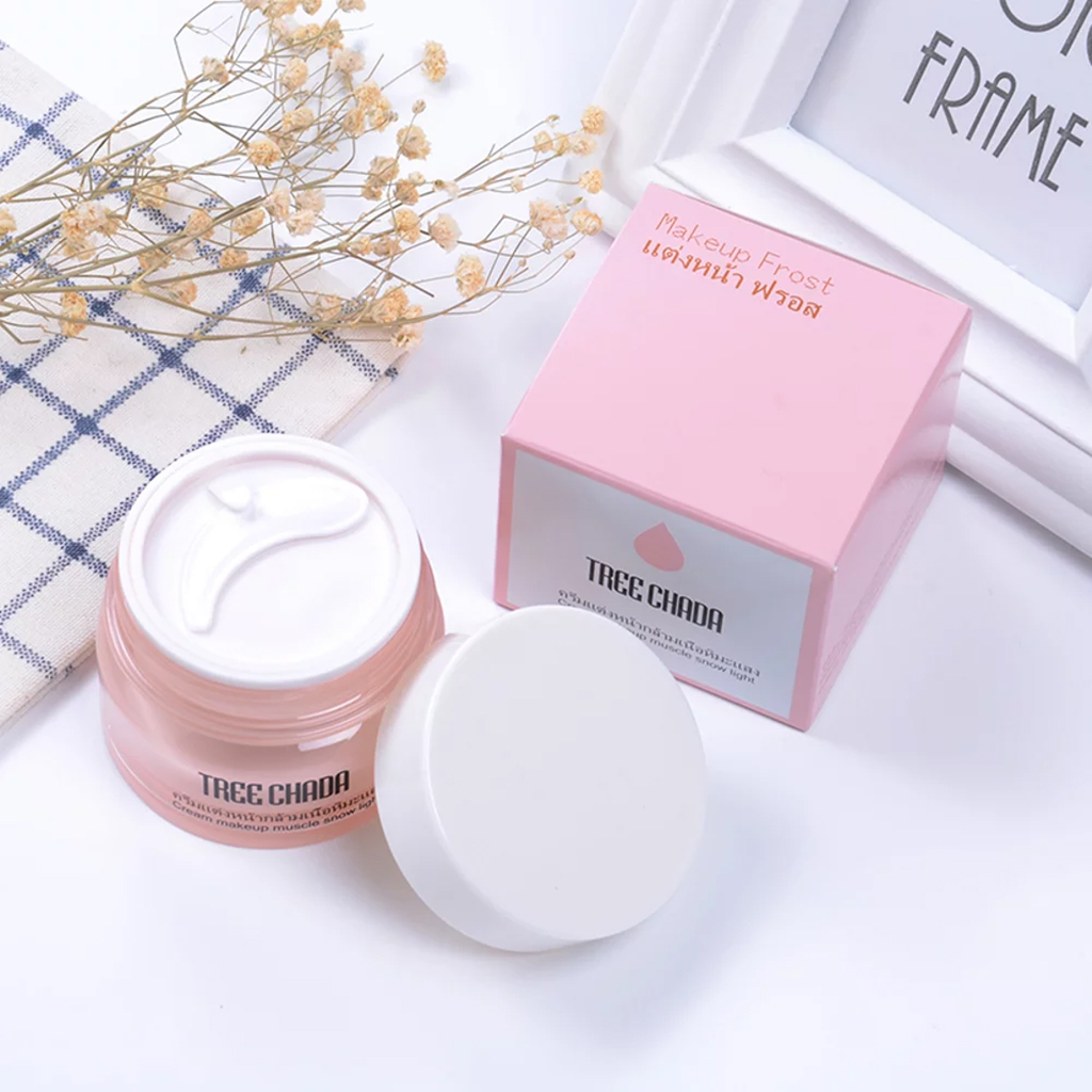 Kem Make Up Thần Thánh Tree Chada chính hãng Thái Lan Có thể thay thế BB cream, CC, phấn nền, kem nền, kem dưỡng