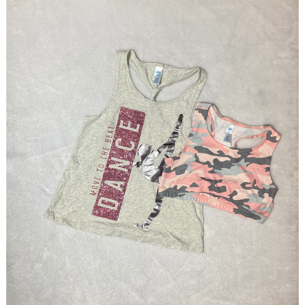 Set áo Tank-bra Justice cho bé gái từ 10-40kg