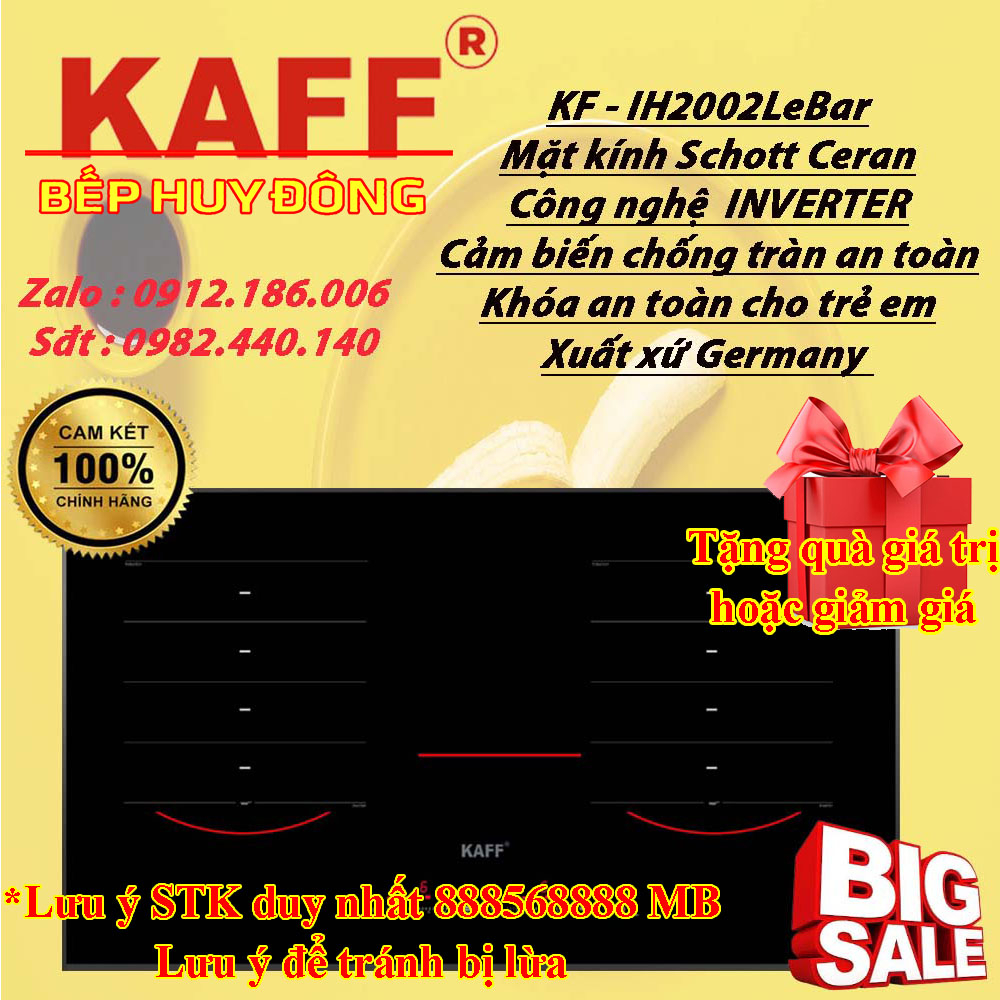BẾP ĐIỆN TỪ KAFF KF - IH2002LeBar