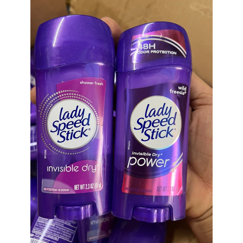 Lăn khử mùi cao cấp dành nữ Lady Speed Stick Invisible Dry