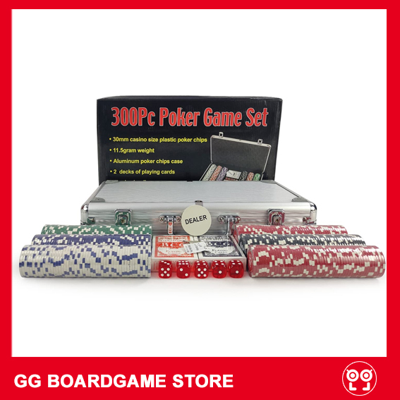 Bộ Vali 300 Chip Poker có số.