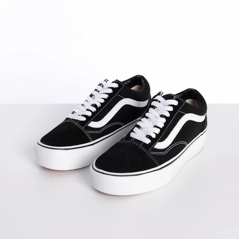 Giày vans chính hãng old skool màu black white cho nam nữ, vans real xách tay fullbox Farins Store