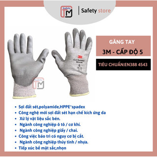 găng tay 3m -cấp 1,3,5 đa dụng