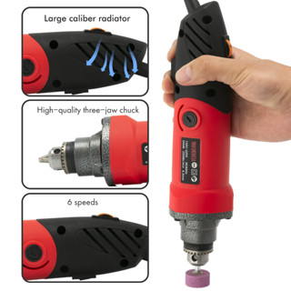 Máy mài khuôn thẳng 500W có chỉnh tốc tốc độ nhanh chậm chuyên mài khăc đánh bóng gỗ lũa đá ngọc và kim loại