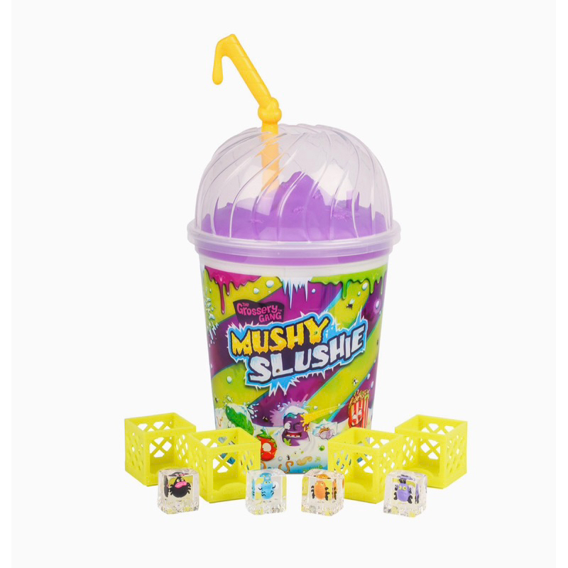 Đồ chơi The Grossery Gang cup sinh tố lưu trữ kèm 4 con