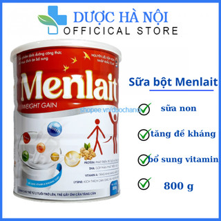 Sữa bột hỗ trợ tang cân Menlait cho trẻ từ 2 tuổi trở lên – Lon 800g