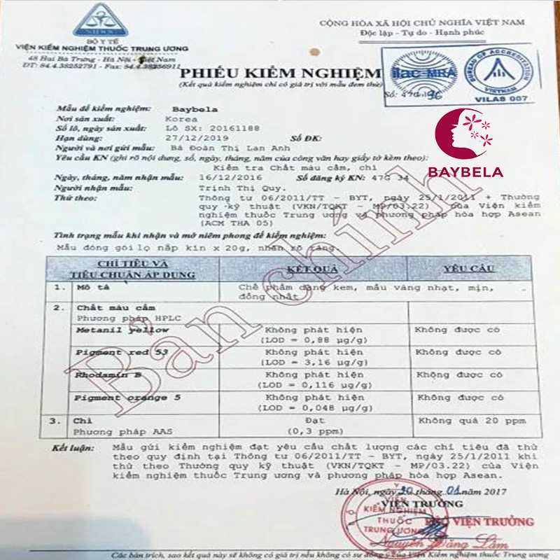 KEM TRẮNG DA CAO CẤP BAYBELA
