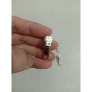 Đầu kéo khoá cho răng đồng nhôm inox số 3.số 5