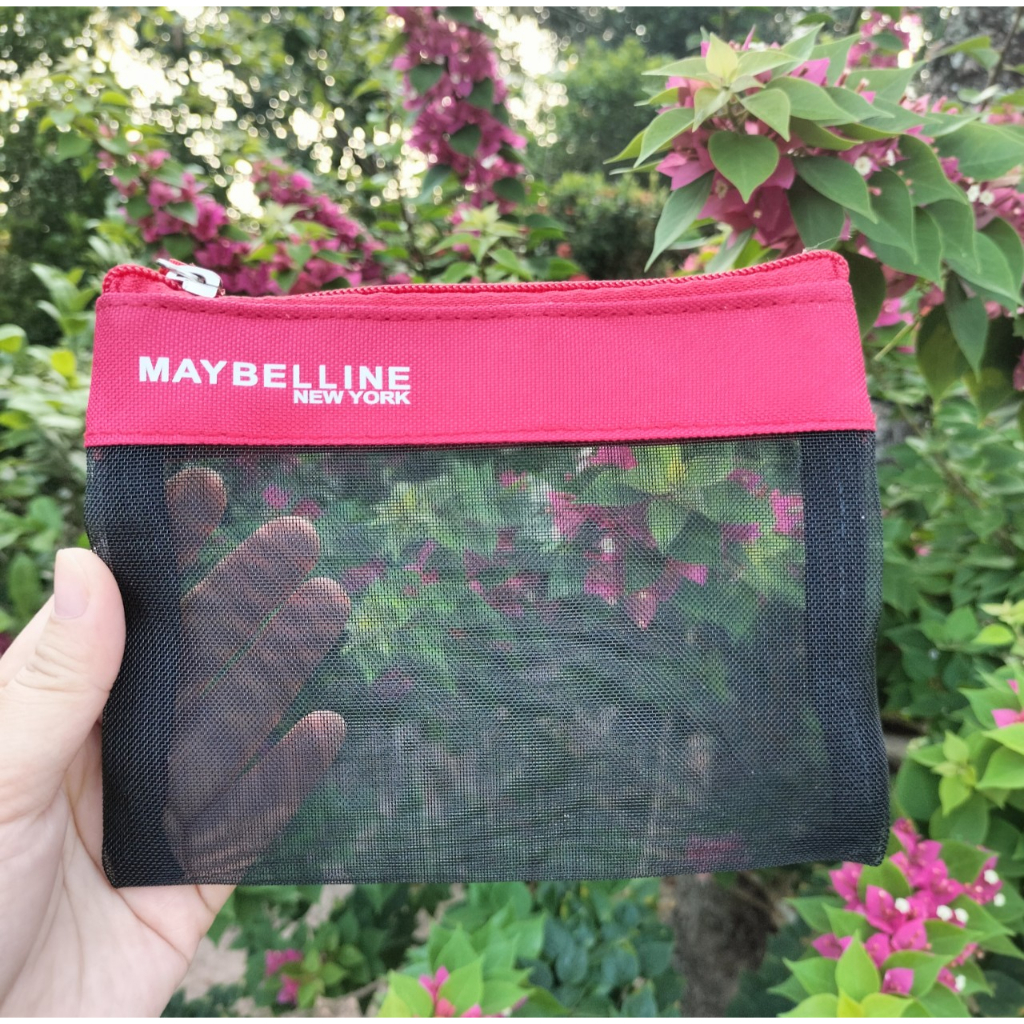 (Quà tặng) Túi Lưới Đựng Mỹ Phẩm Maybelline