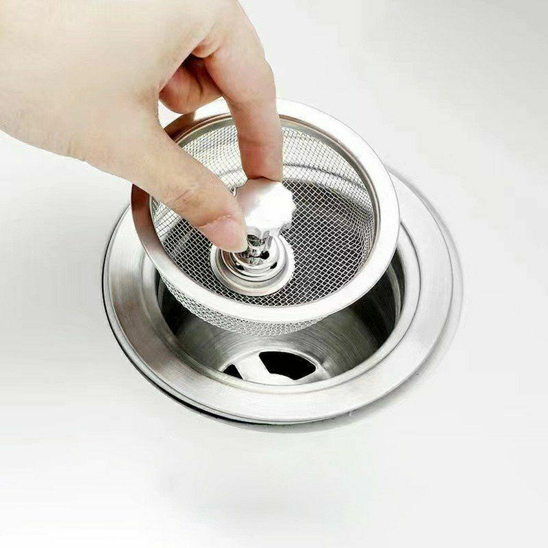 Lưới inox lọc rác, Lưới lọc rác bồn rửa chén chống tắc nghẽn - Mới