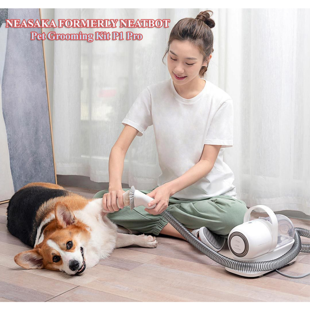 Máy Cắt Tỉa Lông Chó Mèo Neakasa Pet Grooming P1 Pro 5 Chế Độn Cắt Tỉa, Hút Lông, Chải Lông,...Spa Thú Cưng