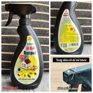 Tinh dầu thảo mộc đuổi : chuột - rắn - rết - gián...