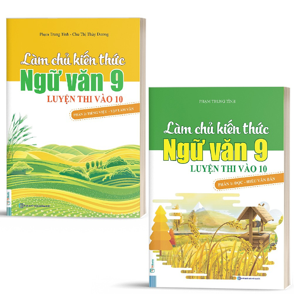 Sách - Combo Làm Chủ Kiến Thức Ngữ Văn 9 Luyện Thi Vào 10