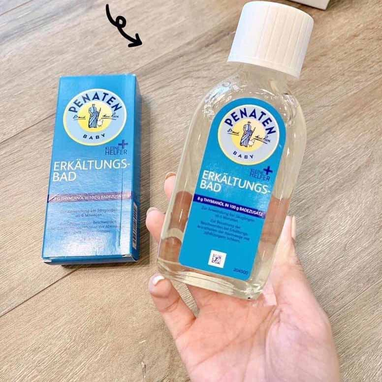 Tinh dầu tắm Penaten Baby Cold Bath with thyme oil 125ml