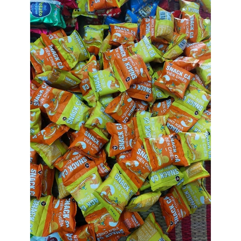 Snack cá viên chiên combo 20 gói