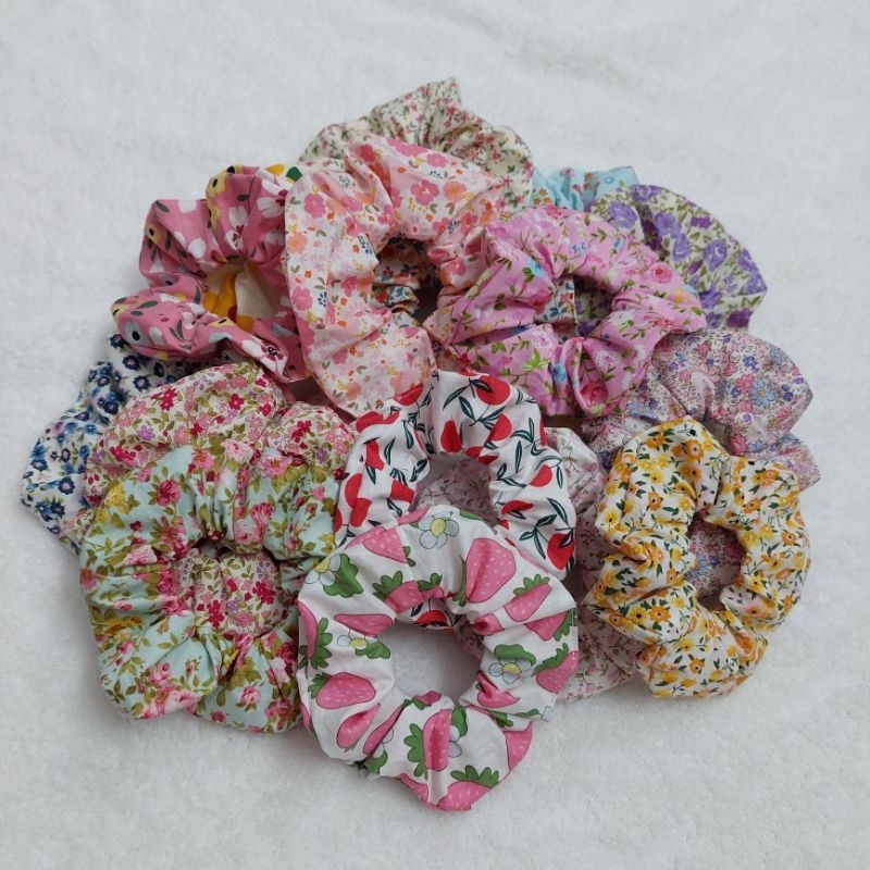 Dây Cột Tóc Bằng Vải Srunchies Phuonglinh06