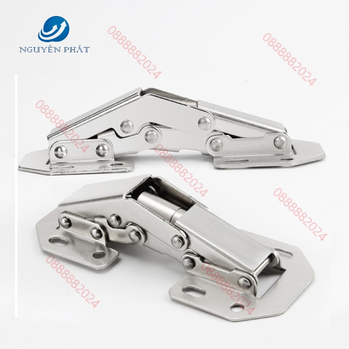 BẢN LỀ CÁNH TỦ BẾP, BẢN LỀ NẮP BẬT THÉP GẮN TỦ GIẢM CHẤN VÀ KHÔNG GIẢM CHẤN CAO CẤP BỀN BỈ