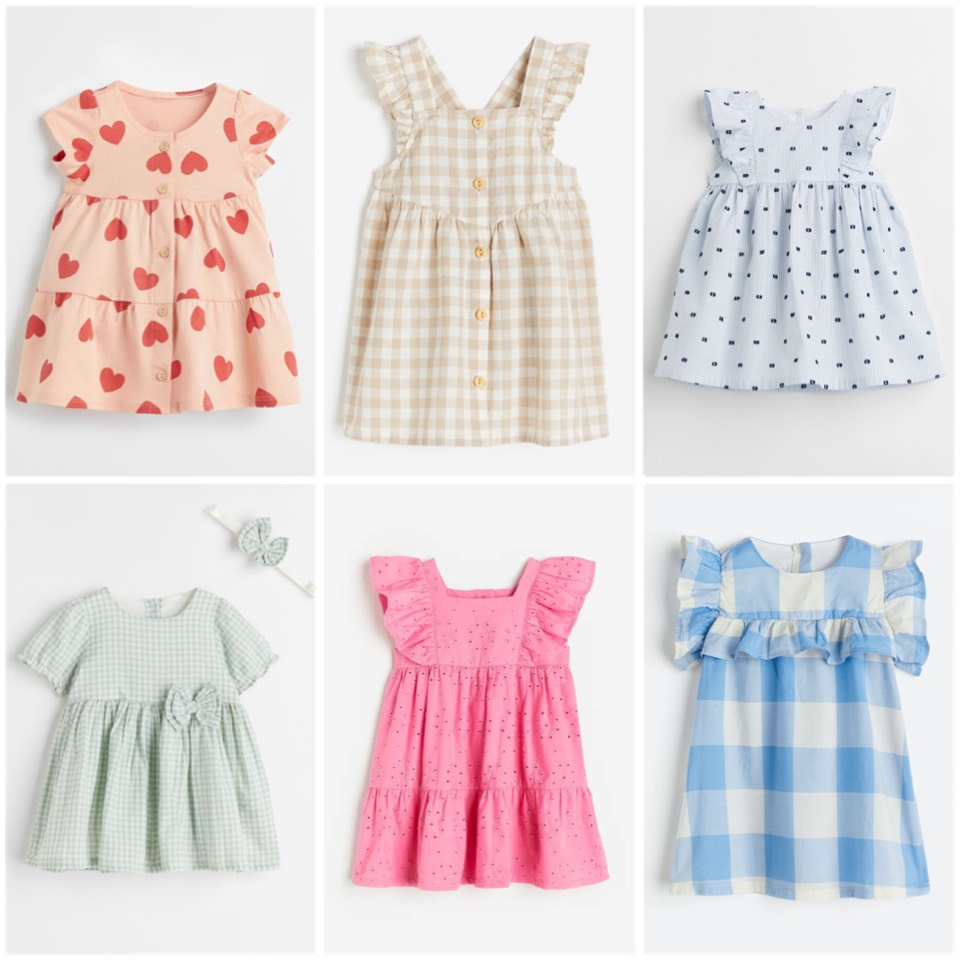 Váy H&M siêu xinh cho bé gái