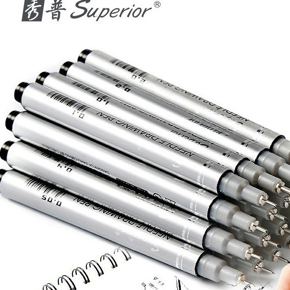 Bút Line Đi Nét Kháng Nước Cao Cấp Superior Full Size