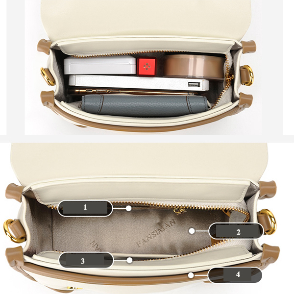 Túi xách nữ cầm tay, đeo vai, chéo FANSIMAN chính hãng kiểu dáng Hàn Quốc trẻ trung FSH105