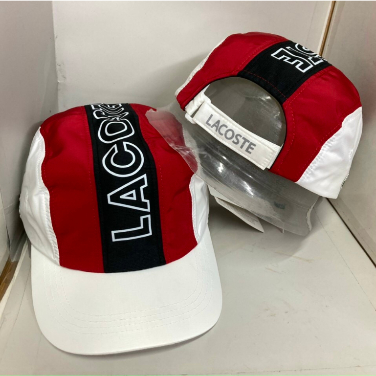 Nón lưỡi trai La.Coste Cao cấp Vải dù Form mềm 5Panel thẳng Phong cách trẻ trung.