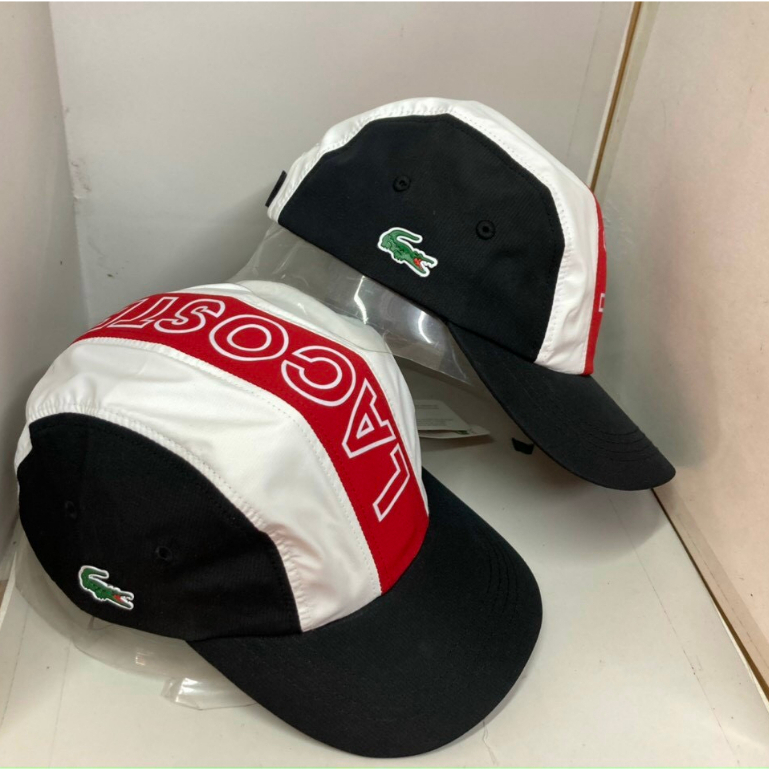 Nón lưỡi trai La.Coste Cao cấp Vải dù Form mềm 5Panel thẳng Phong cách trẻ trung.