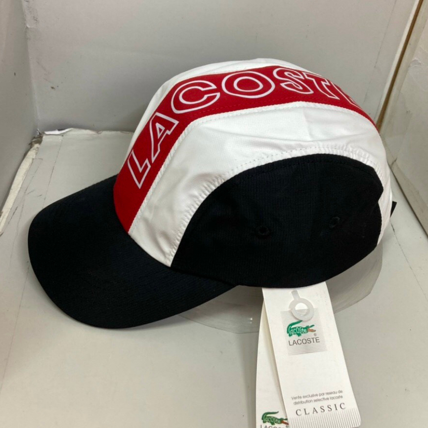 Nón lưỡi trai La.Coste Cao cấp Vải dù Form mềm 5Panel thẳng Phong cách trẻ trung.